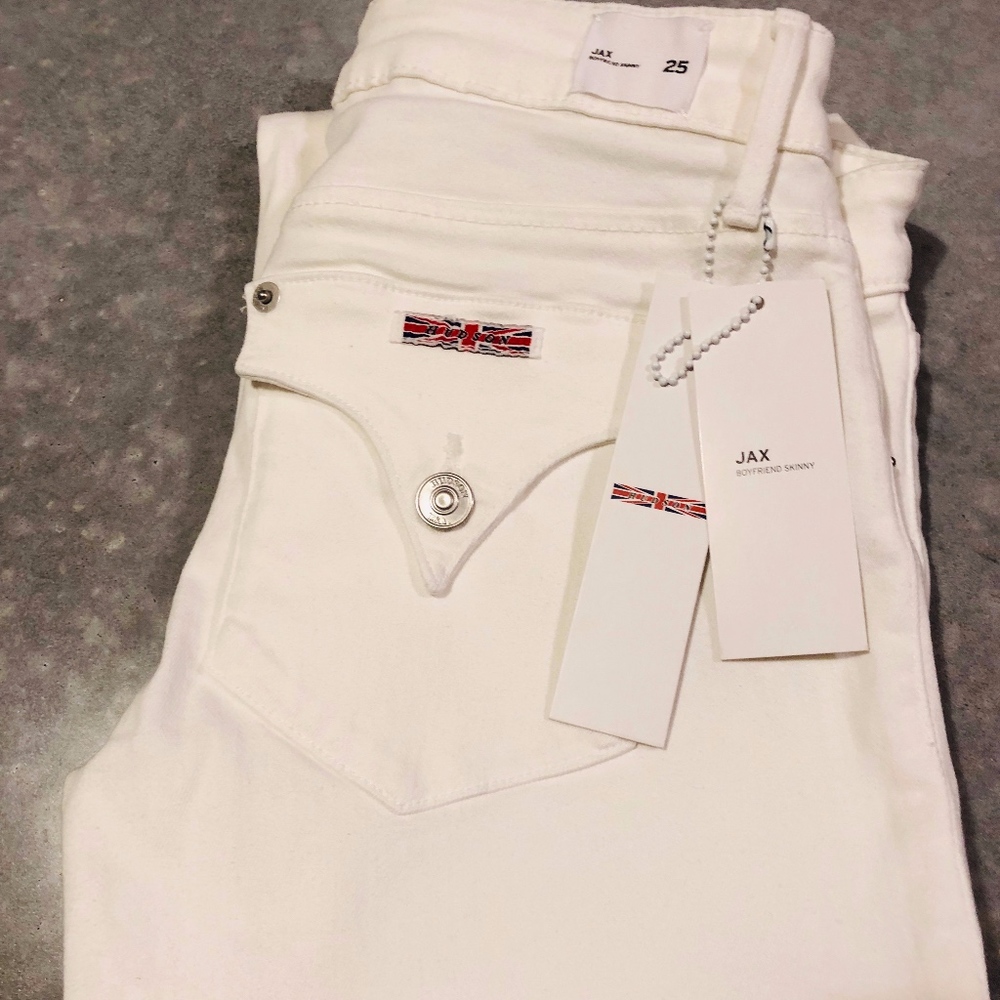 Hudson Jax Boyfriend Skinny Jeans, Size 25